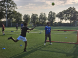 Laatste training seizoen 2023-2024 van 1e selectie S.K.N.W.K. (voetvolleytoernooitje) van donderdag 25 mei 2024 (77/314)